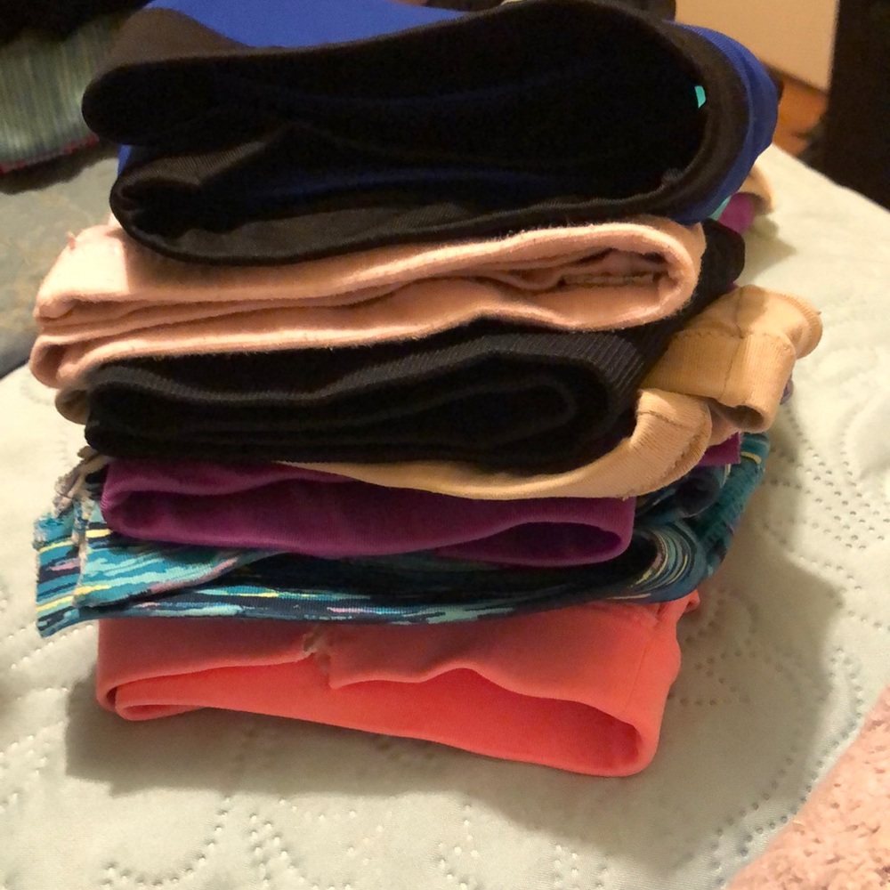 Stack of Sport Bras
